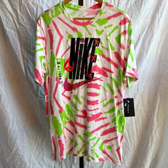 nike festival tie dye t shirt